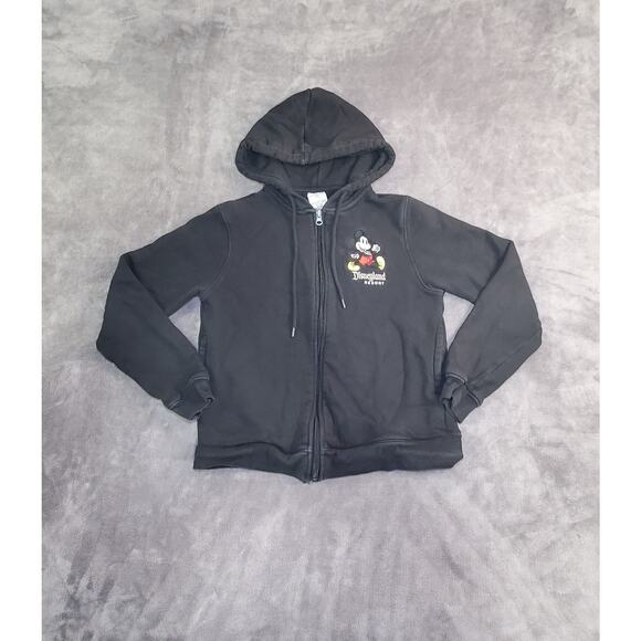 Disneyland Resort Sz XS Mickey Mouse Zip Up Hoodie Women Mickey Ca18-5 - Picture 1 of 6